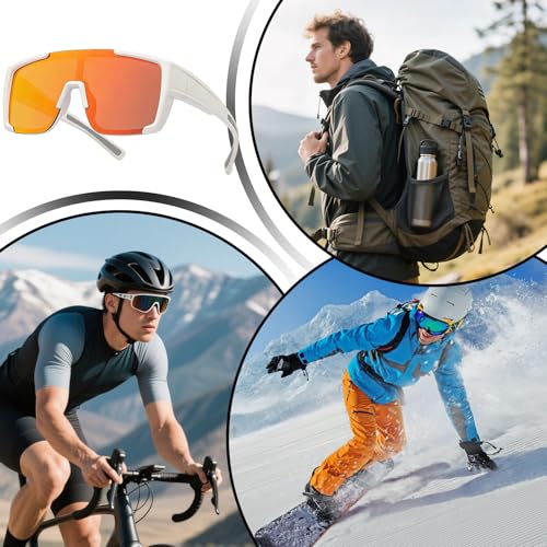 Lunettes de soleil polarisées ultra légères avec filtre anti-reflet