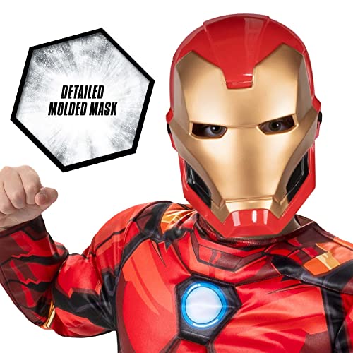 Jazwares JWC0779-XS Marvel Boys Deluxe Iron Man Costume thumb #2
