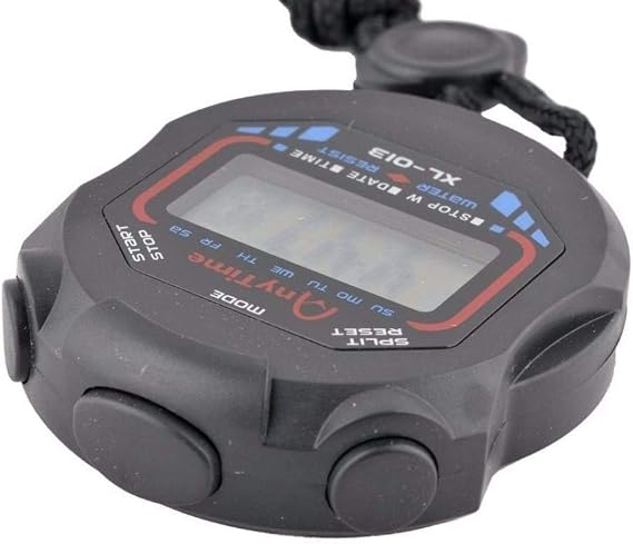 Stopwatch Digital Handheld Multi-Function Professional Handheld Electronic Digital LCD Chronograph Timer Stopwatch Sportwatch
