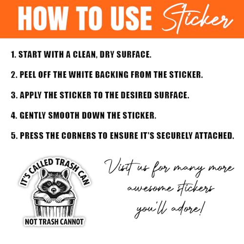 Image of MAIANEY [10Pcs, 3 inchx3 inch] Funny Raccoon Sticker, Animal Lover Raccoon Gift, Sarcastic Humor Sticker, Waterproof Vinyl Decal, Gifts Decorations for Hard Hat Laptop Water Bottle Phone Tumbler Window