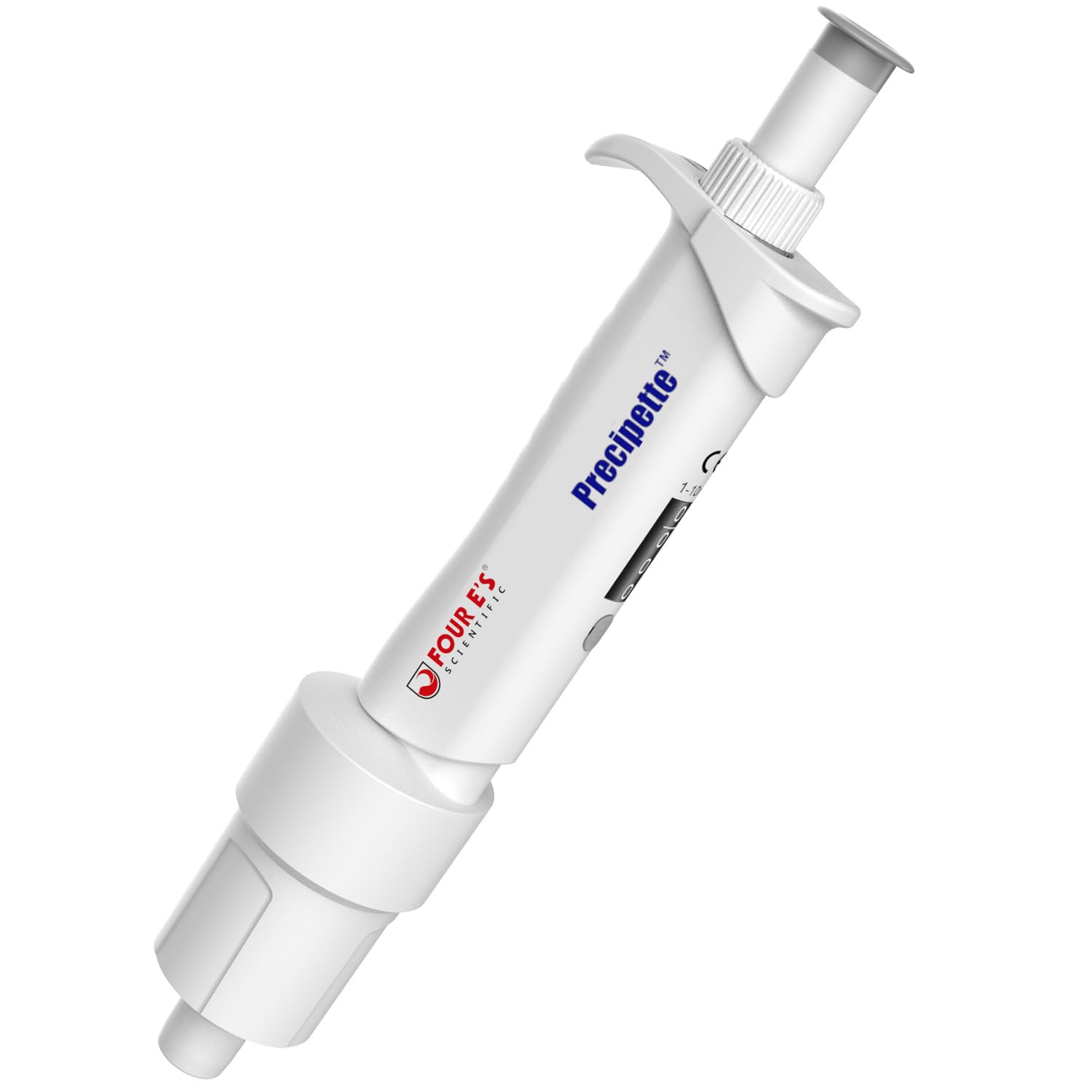 Pipette - 1-10ml Micropipette, Adjustable Volume Pipette with Autoclavable Lower Portion, Universal Tip Cone Single Channel Pipettes, Laboratory ISO 8655 Calibrated Pipettor