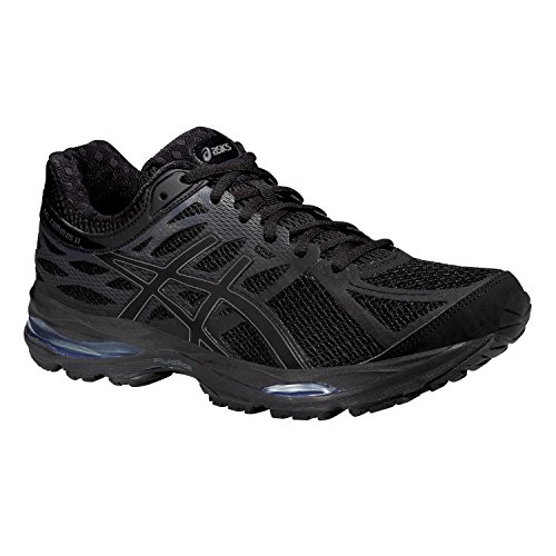 Asics Gel-cumulus 17, Herren Laufschuhe, Schwarz (black/silver/onyx 9093), 43.5 EU
