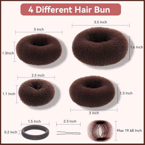 Yafex YF003 Hair Bun Maker Kit, 4 Pieces thumb #1