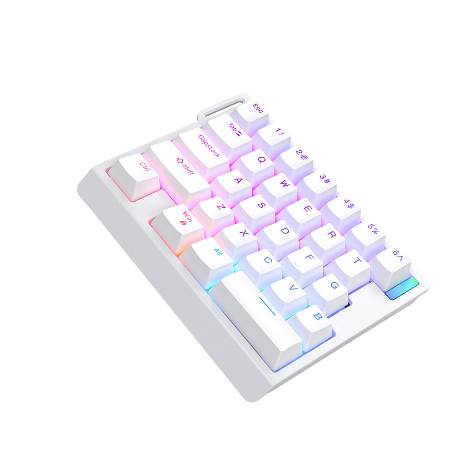 Clavier mécanique HE30 pour joueurs et programmeurs sur PC filaire