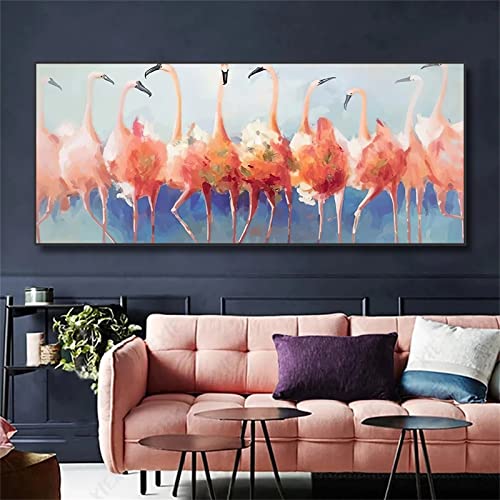 Art pour la décoration à la maison et gifts flamant broderie diamant