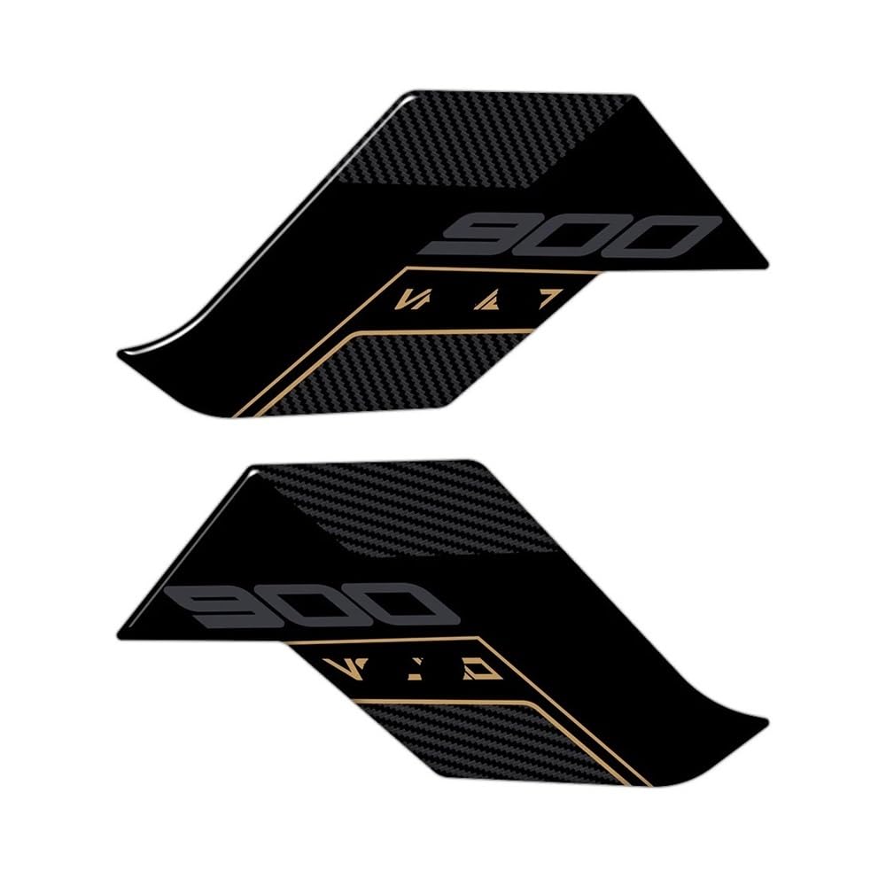 Kit accessoires autocollants de protection réservoir moto Valico 900DSX