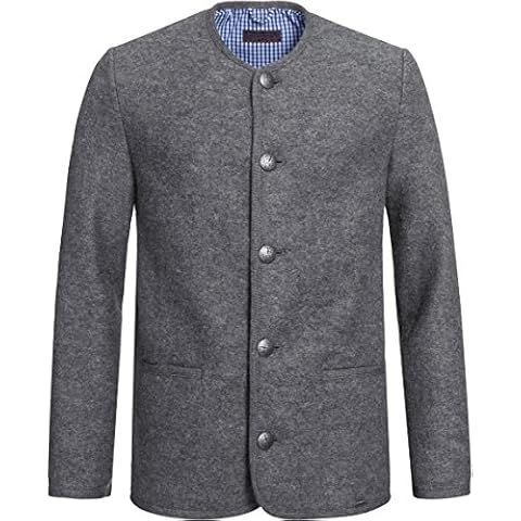 GIESSWEIN Herren Trachtenjacke, Grau, 50 EU Cover