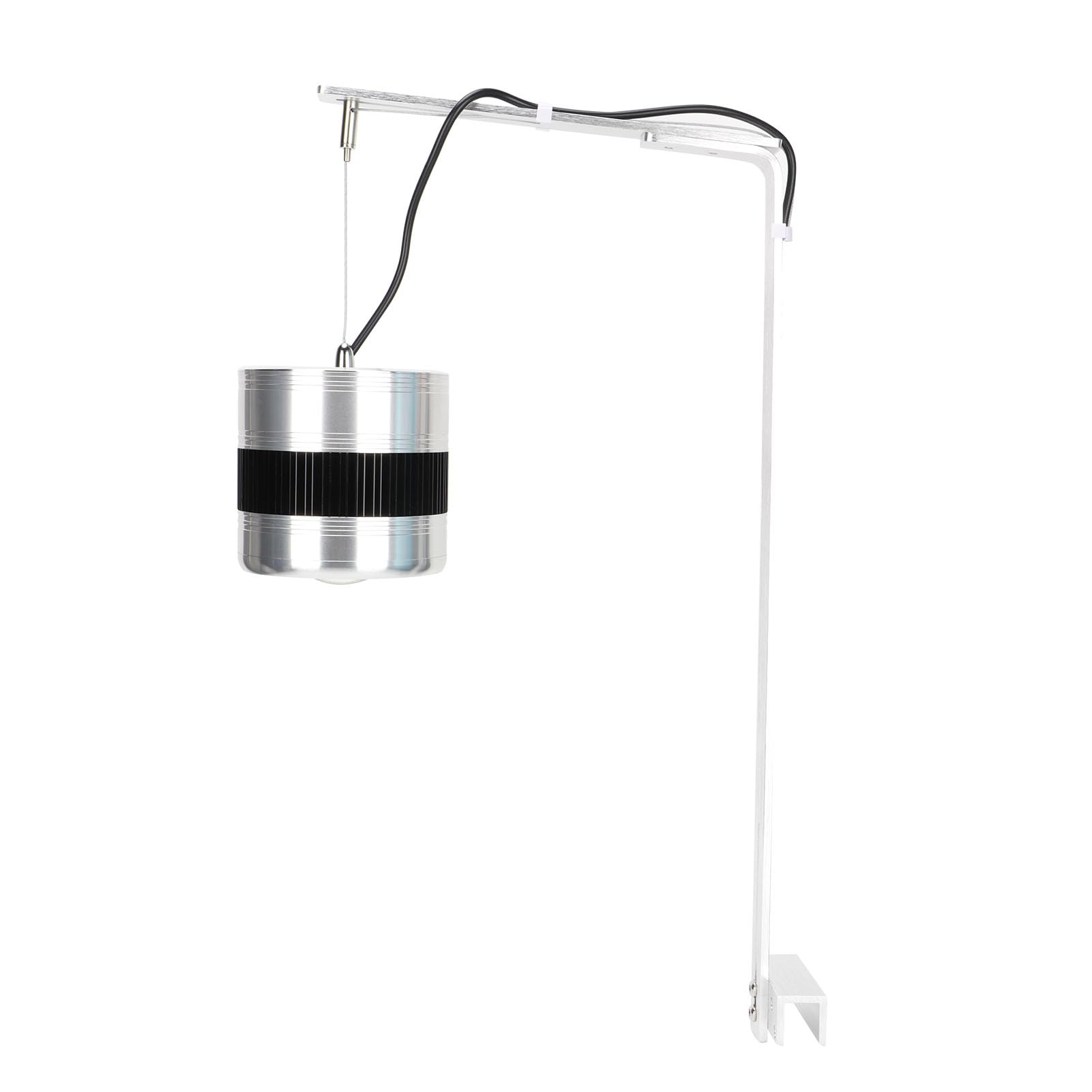 Soporte De Luz para Acuario, Aleación De Aluminio, Brazo De Montaje para Tanque LED para Acuario, Brazo De Montaje para Tanque LED para Acuario, Soporte De Luz Ajustable para Peceras para Acuarios