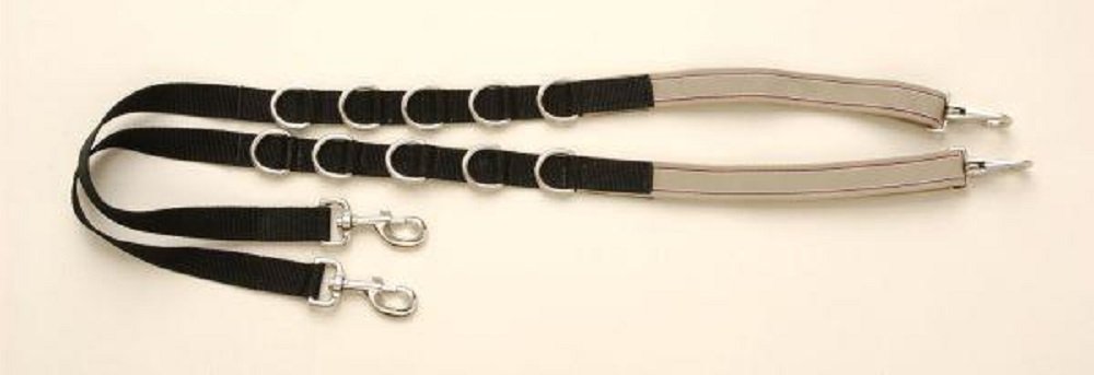 JTI Tough-1 Performers 1st Choice Adjustable Web Side Reins Pony Horse Size Choice Nylon Elastic Ends (Pony)