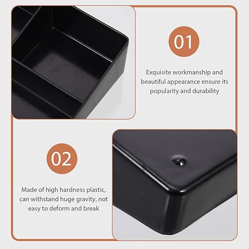 Miniatura 4 de Kichvoe Caja de almacenamiento de café, accesorios para carrito de café, cajón de almacenamiento de té, organizador de bolsa de café, bolsa de té,