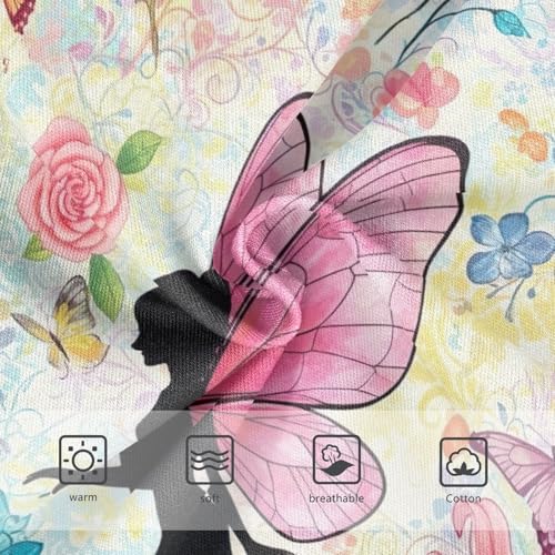 Butterfly Wings Girls Underwear, Toddler Girl Panties, Cotton Underwear for Girls, 2–8 Years3