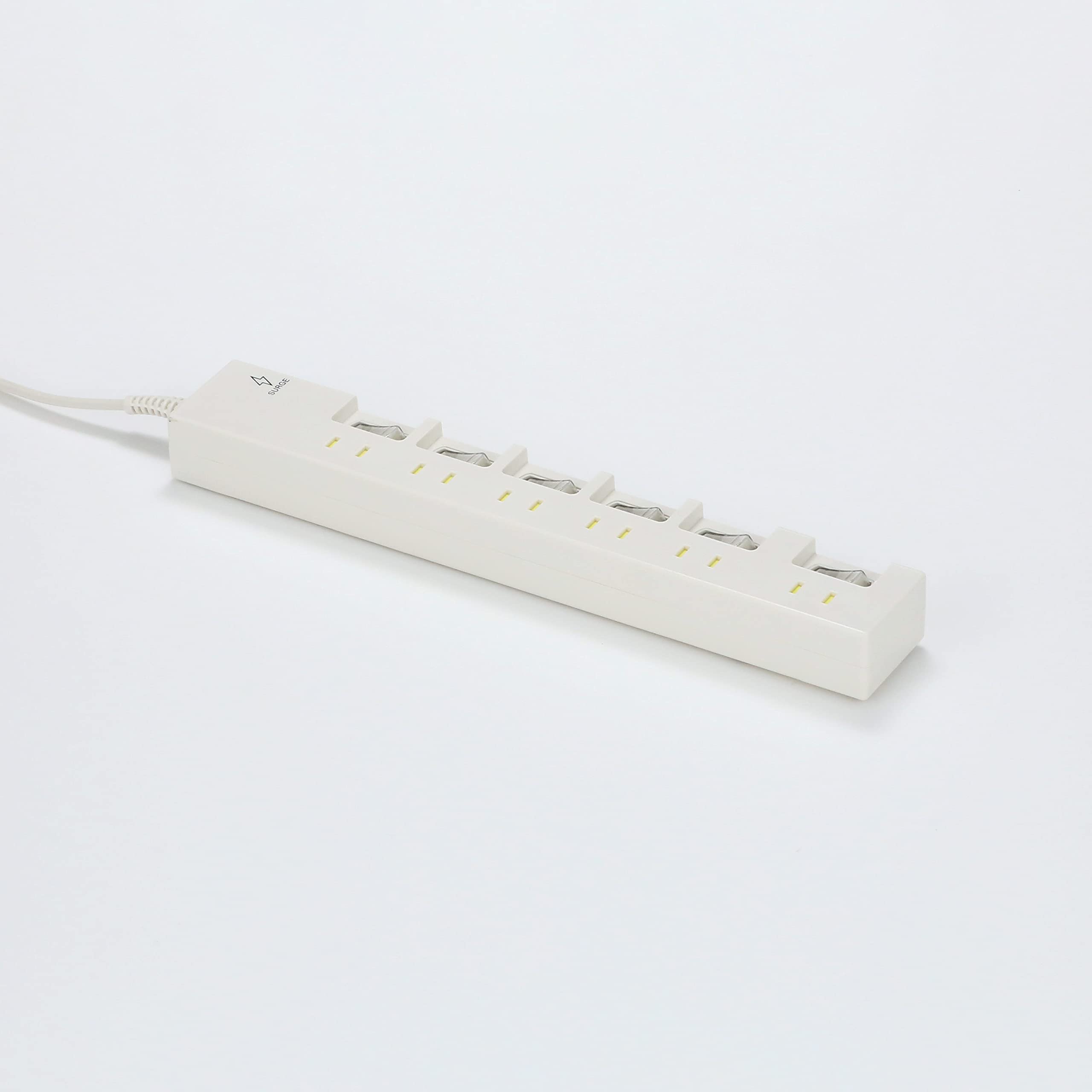 Amazon.co.jp: オーム(OHM) オーム電機 雷に強い 節電タップ 6個口 1.5