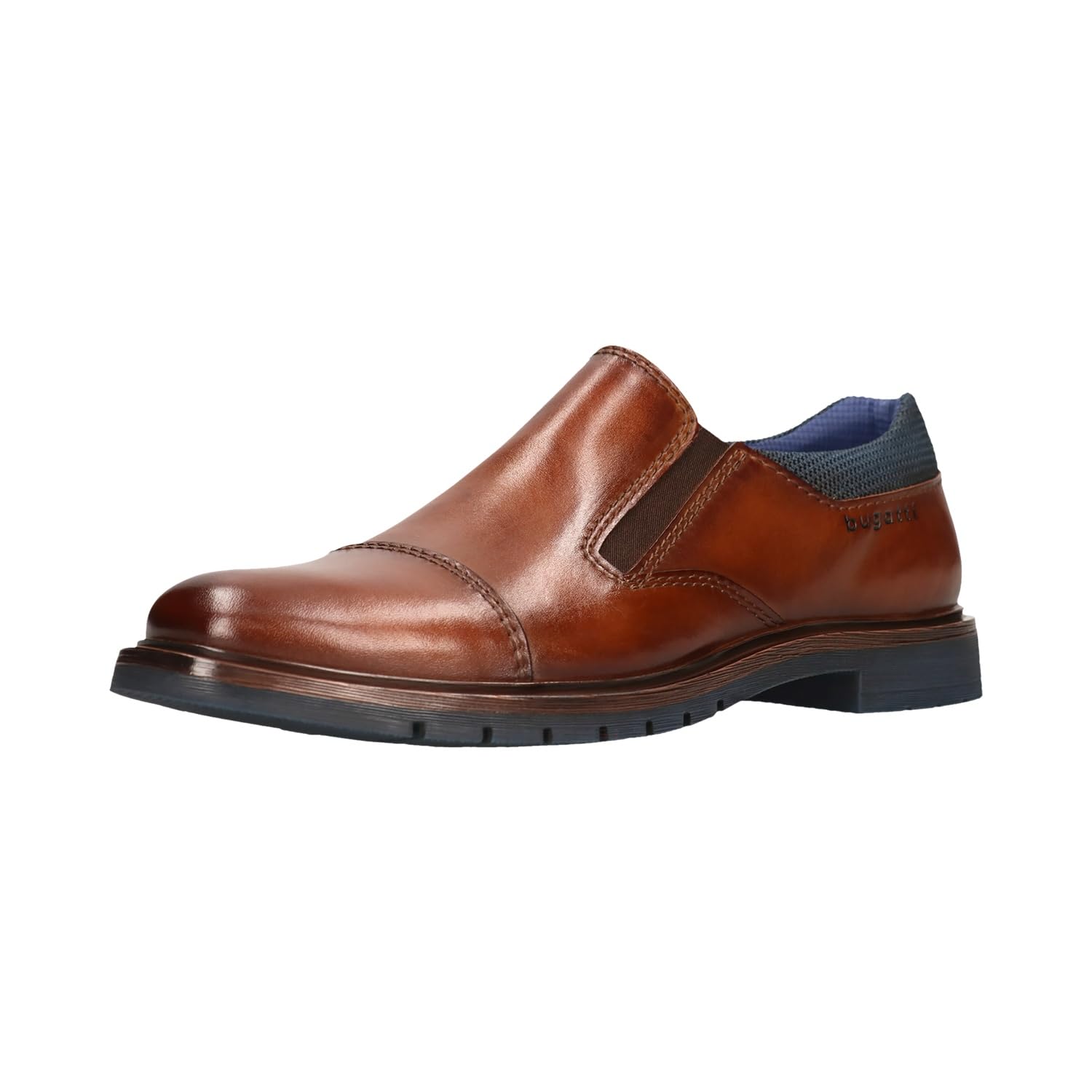 bugatti 313-A0660 Men's Low Shoes, Cognac, 42, Cognac, 8 UK
