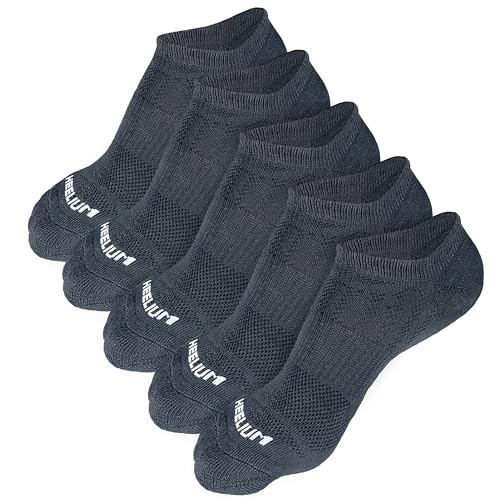 Image of HEELIUM Bamboo Ankle Socks for Men & Women | Ultra-Soft, Odour-Free, Thin & Breathable | 3X Softer than Cotton | Sizes - M (UK 4-8) & L (UK 9-13)