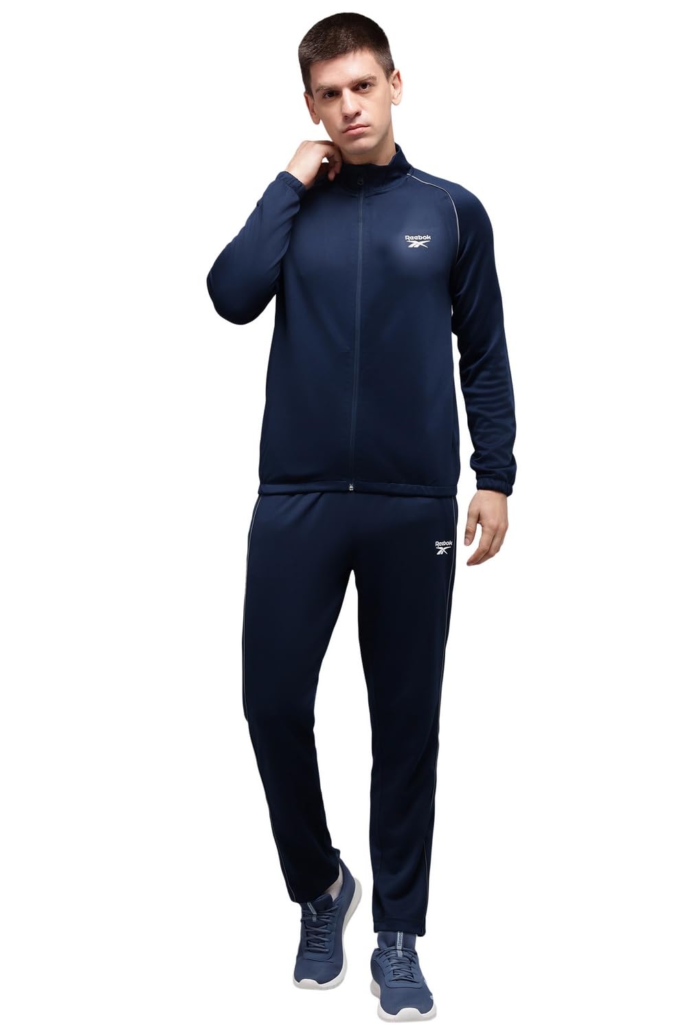 Men's Workout Tracksuit - Sporty Full Set with Jacket and Pants