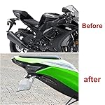 Xitomer-License-Plate-Holder-Fit-for-ZX-10R-2016-2017-2018-2019-2020-Tail-Tidy-for-ZX-10R-Fender-Eliminator-Compatible-with-OEM-Stock-Blinker-Aftermarket-Turn-Signal