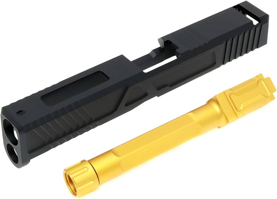 ™️GBB Glock17 廃盤カスタムモデルスライド付き ™️GBB Glock17 廃盤カスタムモデルスライド付き - メルカリ