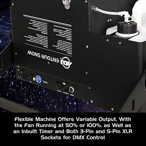image for ADJ Products Entour Snow Machine, Professional High-Output Snow Machin