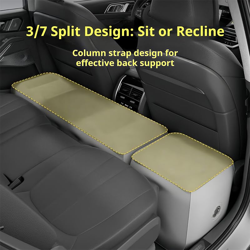 Materasso Auto per Ford Galaxy 2000-2026, Materasso Ad Aria per Auto, Riempimento dello Spazio del Sedile Posteriore, Pieghevole, Letto Gonfiabile per Sedile Posteriore