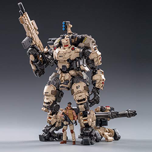 JOYTOY 1/25 Action Figures Steel Bone Strike Armor Dark Source Mecha(Dessert Version)