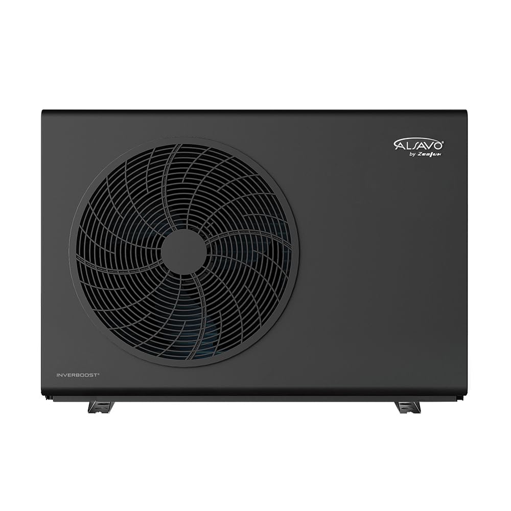 Pompe À Chaleur Air-Eau Monobloc HEAT R32 7 kW, Monophasé avec Einzelventilator, A+++ Efficacité Énergétique, Pour Chauffage Et Eau Chaude