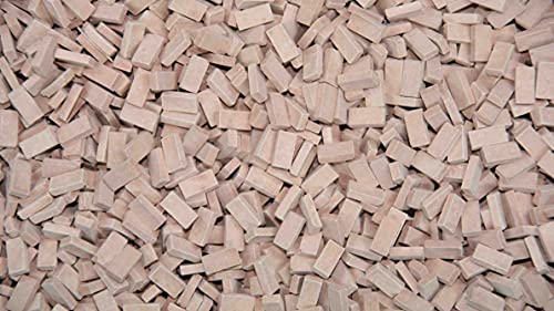 Juweela 28061 Ziegel (NF) terrakotta mittel - 1:87 - 3.000 STK. - Neu
