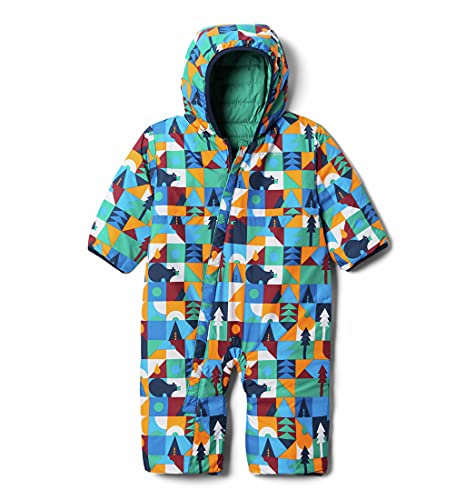 Image of Columbia Infant Powder Lite Reversible Bunting, Water repellent Sleeper