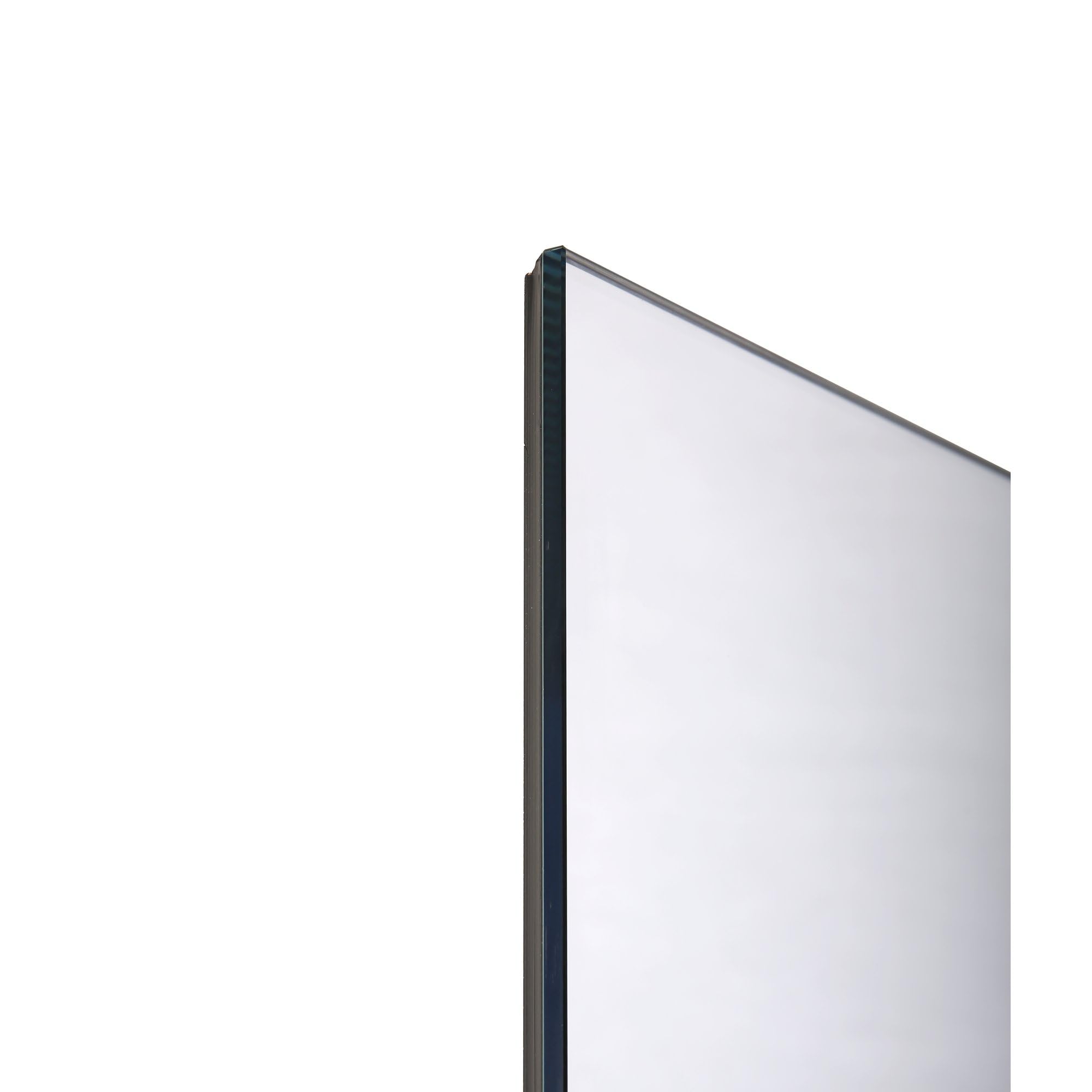 Pannello Radiante Elettrico in Vetro, Specchio, Potenza 600 Watt, 60cm x 90cm, Montaggio a Parete, Radiatore a Infrarossi