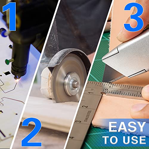 30 Pack Basswood Sheets 12"x12"x1/8", 3mm Basswood for Laser Cutting, Thin Plywood Board Unfinished Wood for Crafts, DIY Architectural Models Making, Wood Engraving, Wood Burning Product. - Image 3