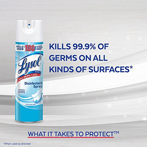 Lysol Professional Disinfectant Spray, Spring Waterfall, 19 oz (3 Pack) - image 2
