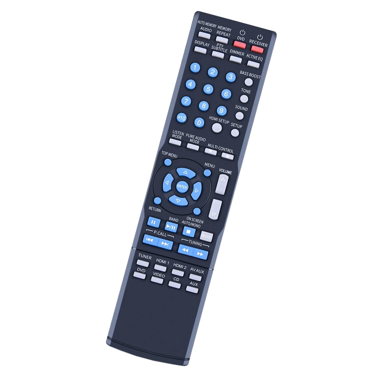 1pc pilot zdalnego sterowania dla Kenwood KRFV5090D KRFV5300D KRFV5450D RC-R0732 KRF-V5090D KRF-V5300D KRF-V5450D audio wideo AV A/V odbiornik