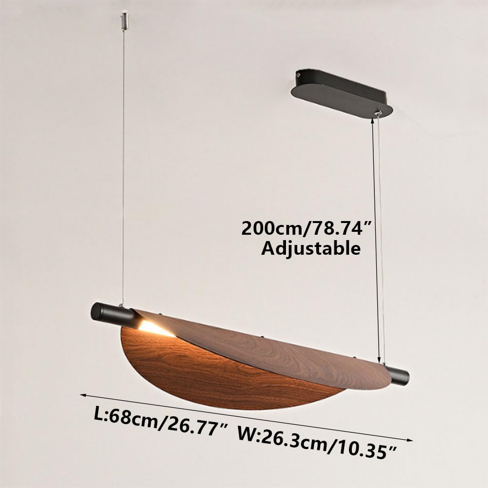 Lámpara colgante creativa nórdica Accesorios de iluminación de suspensión para el hogar Lámpara colgante de hardware Lámpara marrón Iluminación interior simple Iluminación ajustable regulable para