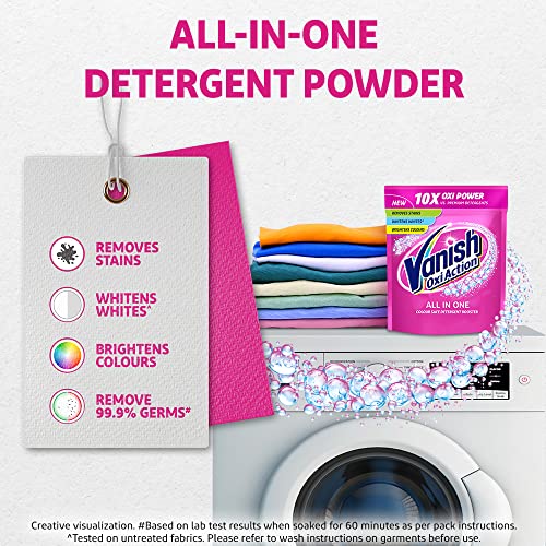 Vanish-All-in-One-Powder-Detergent-Booster-400-g-Stain-Remover-for-Clothes-Whitens-Whites-Brightens-Colours-Suitable-with-all-Washing-Detergent-Powders-and-Liquids