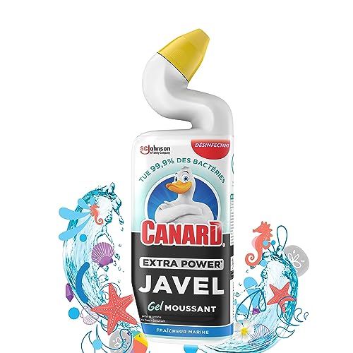 Canard WC Extra Power Gel Javel Moussant Marine 750 ml