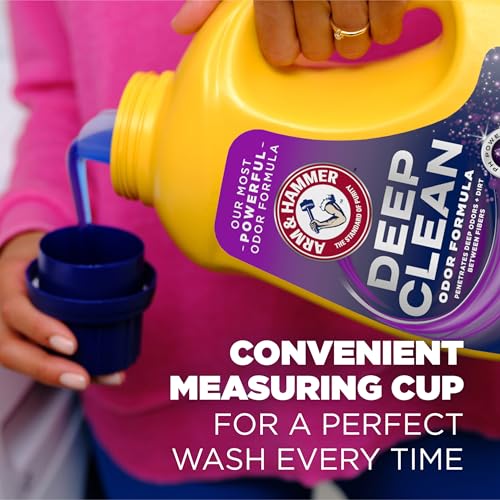 ARM & HAMMER Deep Clean Odor Formula Liquid Laundry Detergent - image 8