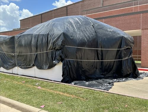 image for Roly Poly - Black Plastic Sheeting - 6 mil - (20' x 100') - Black Plas