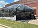 Roly Poly - Black Plastic Sheeting - 6 mil - (20' x 100') - Black Plastic Tarp, Polyethylene Vapor Barrier Plastic Sheet, Construction Plastic, Black Painters Tarp, Heavy Duty Plastic Roll, Drop Cloth