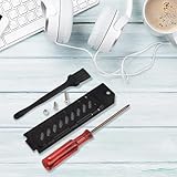 NINMORTH Aluminum SSD Heatsink Cover for PS5 Pro and for PS5 Slim, 126.5 x 33.2 mm, with Protective Alloy Housing(Is black) - Image 5