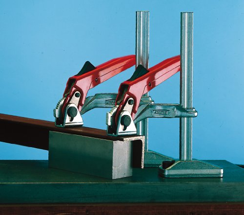 Bessey BS5N Hold Down Table Clamps, Grey/Red, 240/140 mm - Image 2