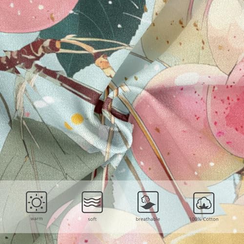 KLL Cherry Illustration Toddler Boy Soft Briefs Breathable Children Undies3