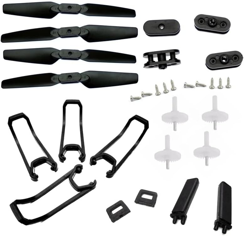 Miniatura 3 de Accesorios Piezas de repuesto Hélice Brazo Clip Protectores Cuchillas Clip Abrazadera de aterrizaje Patín Geas para E58 FPV RC Drone Quadcopter E58