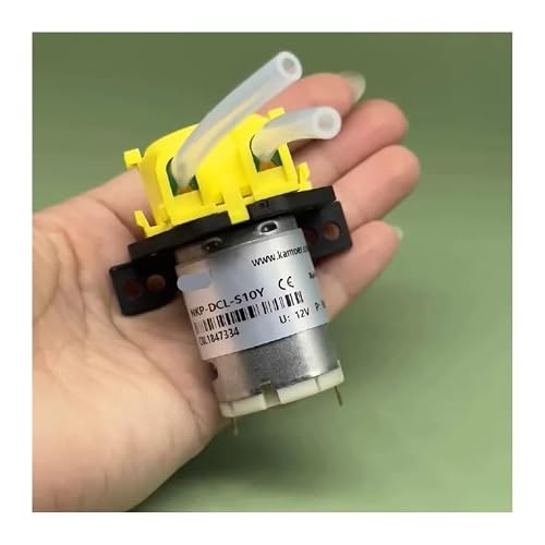 VXAXPOHZA 12V 5W peristaltic Pump NKP-DCL-S10Y 10-60mL Large Water Flow Quiet Industrial Laboratory self-Priming Pump