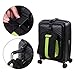 Vigorport Luggage Hook Strap,J Hook for add a Bag Luggage,Multi Adjustment Bag Strap Hook with Hands Free(Black-Large Size)
