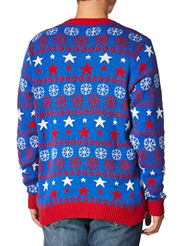Blizzard Bay Mens Ugly Christmas Sweater Santa 2 Blizzard Bay Mens Ugly Christmas Sweater Santa