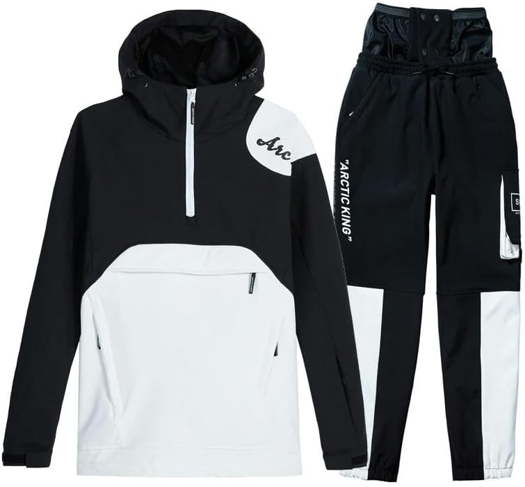 Men and Women Snow Suit Sets Snow Ski Costume Skiing Jackets and Pants Snowboard Jacket Pant Sets Ski Suit Pullover