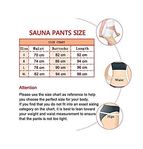 Pantaloni Sauna Dimagranti, Leggings Anticellulite Donna Fitness, Legging Termici Vita Alta per Sudare - Leggins Effetto Snellente Push Up Glutei - Ideale per Yoga, Corsa, Palestra Sport