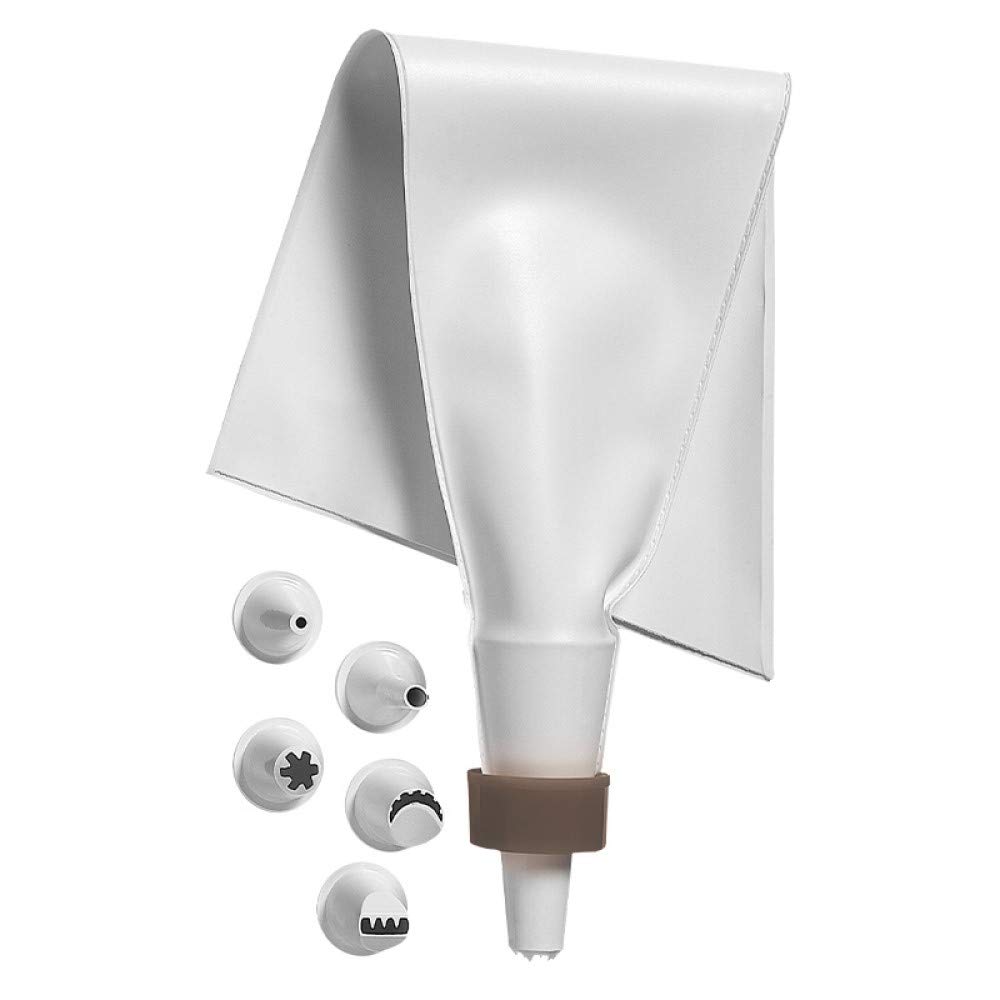 Eliplast 375/1 Icing Bag Set, Plastic, White