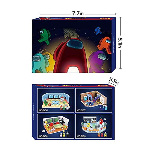 Building Blocks, Space Alien Figuren Peluche Spielmodell Kit Bricks Klassisches Kinderspielzeug für Kinder Geschenk Mini… – Bild 6