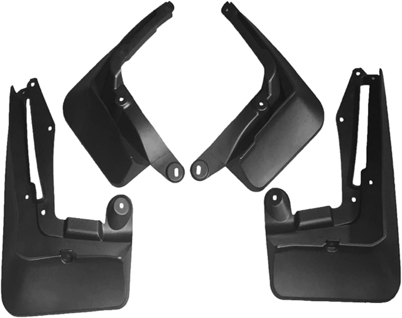 HUAYSGO 4Pcs Premium Mud Flaps for BMW Série 5 G30 G31 2016 2017 2018 2019 2020 Front and Rear Splash Guards Durable Mudguards Protection Against Road Debris