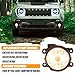 RANSOTO 68256470AA Fog Light Lamp Compatible with 2015-2020 Jeep Renegade Compass RAM 1500 Replaces CH2592152